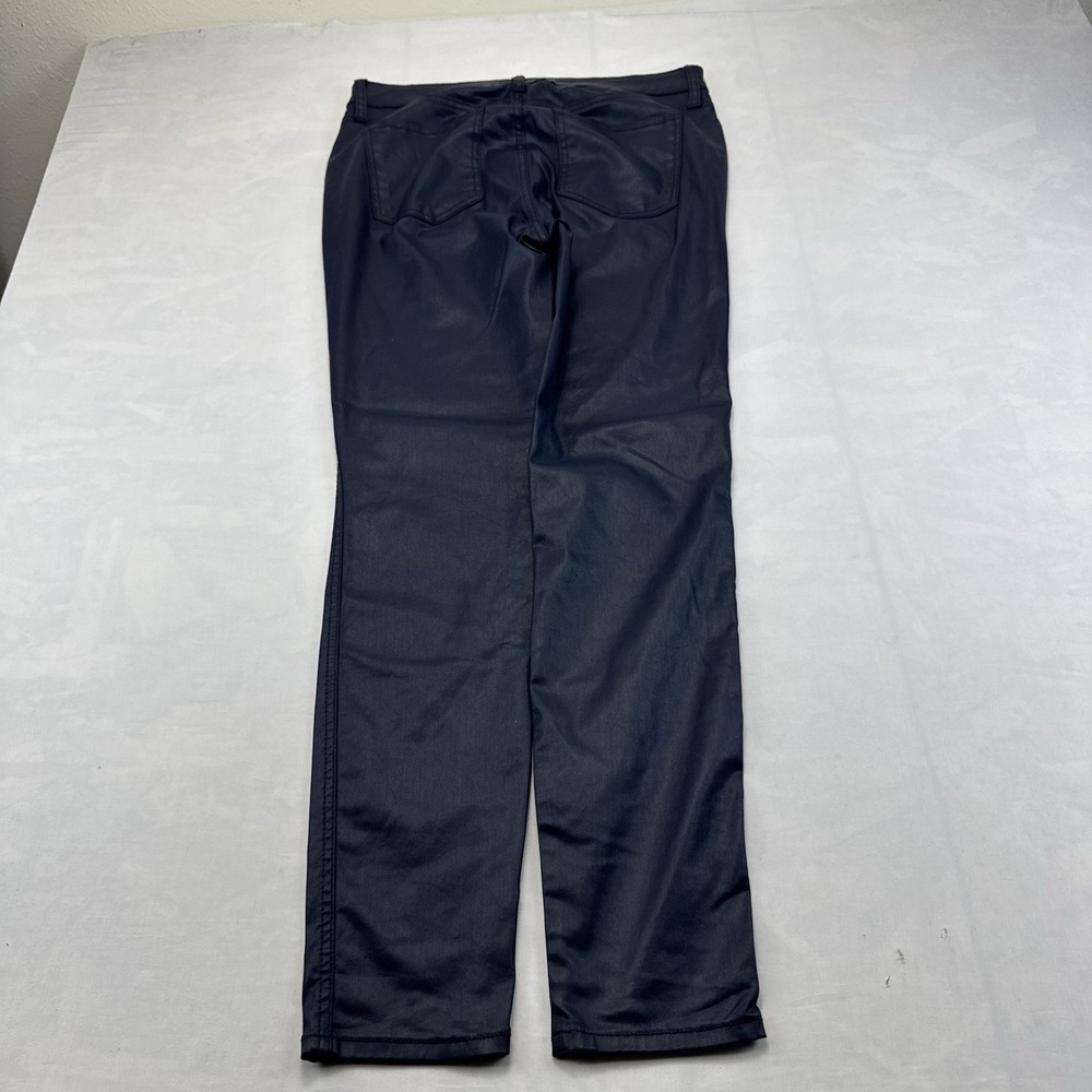 KUT From The Kloth Womens Size 10 Navy Blue Straight Leg Pants Jeans